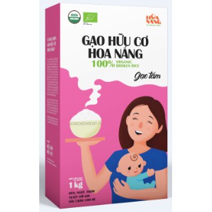 [HOANANG]Gạo tấm hữu cơ Hoa Nắng - Hộp 1 kg