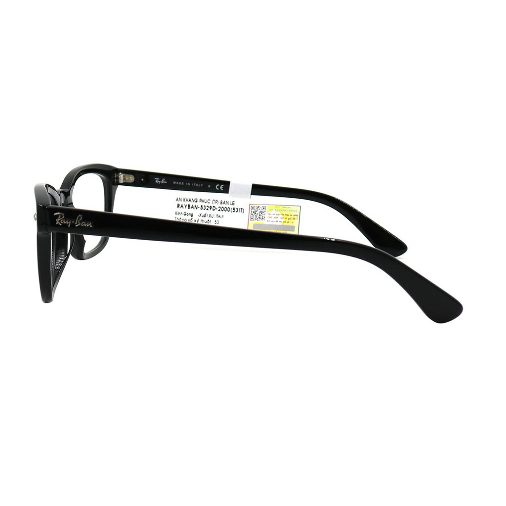 (Hàng chính hãng) Gọng kính nam nữ Rayban RB5329D (53-21-145) màu sắc thời trang, thiết kế dễ đeo bảo vệ mắt