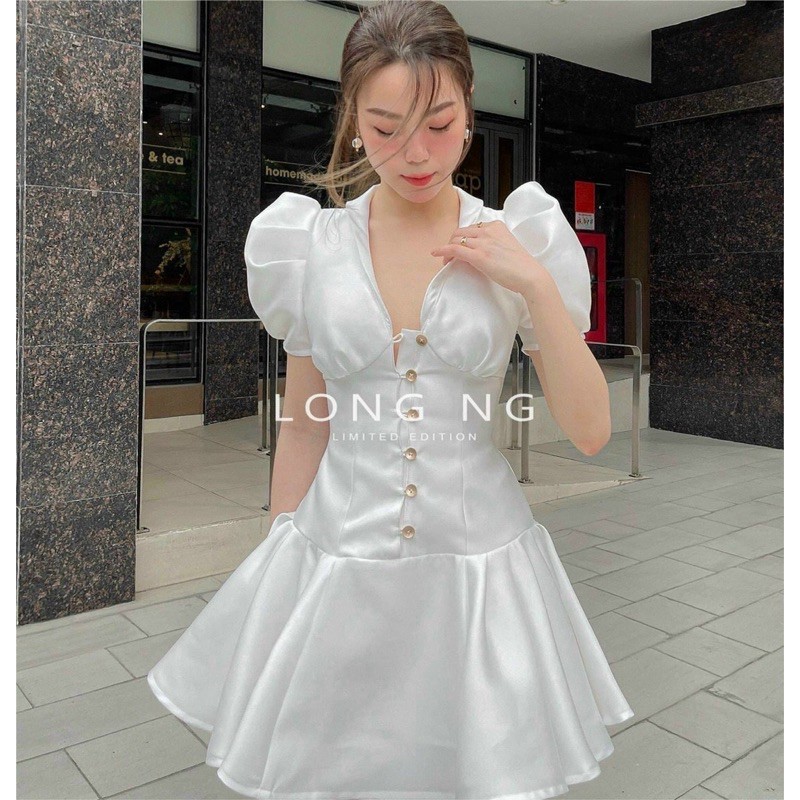 g85-dầm xoè phồng trắng, chất tapta | BigBuy360 - bigbuy360.vn