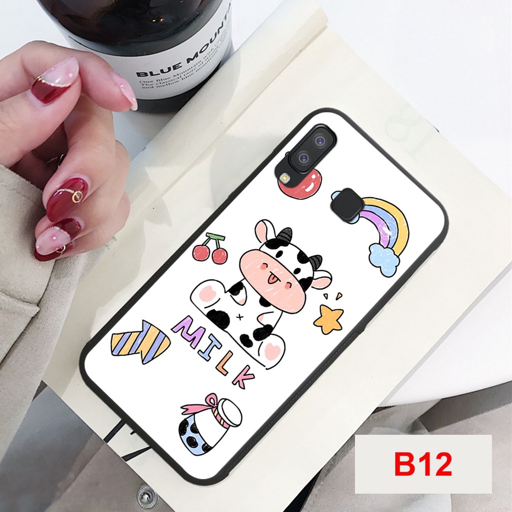 ỐP LƯNG SAMSUNG A8 STAR IN HÌNH CHÚ BÒ SỮA ĐÁNG YÊU-CHẤT LƯỢNG TỐT