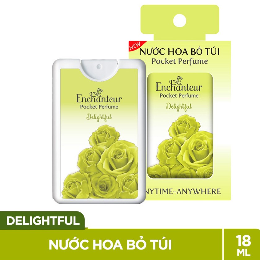 Nước hoa bỏ túi Enchanteur chai 18ml (250 lần sử dụng) | Thế Giới Skin Care