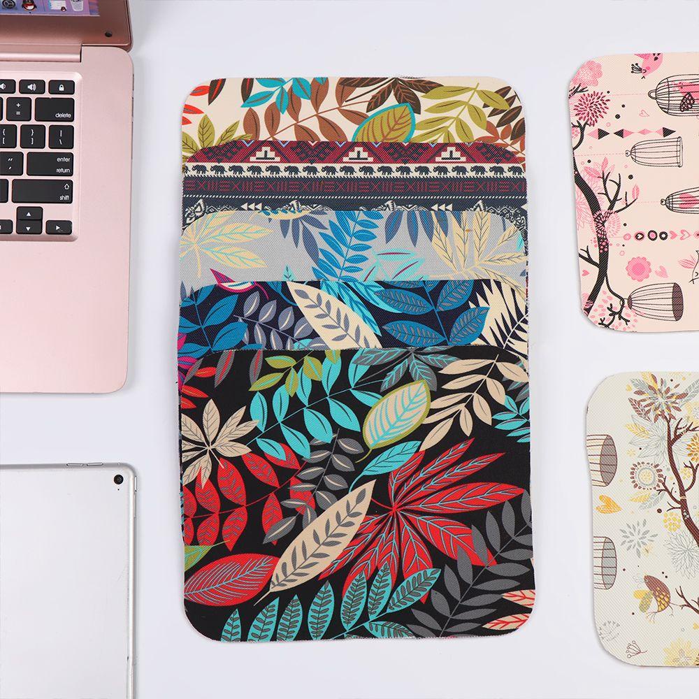 .1 Tấm Lót Chuột Máy Tính Bảng Bằng Cao Su Canvas Chống Trượt Phong Cách Dân Tộc Trang Trí Nhà Cửa /