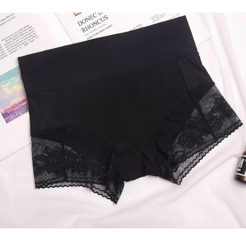 Quần lót đùi thun lạnh pha ren chân mặc trong váy