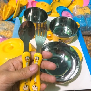 Bộ bát thìa inox 304 cho bé