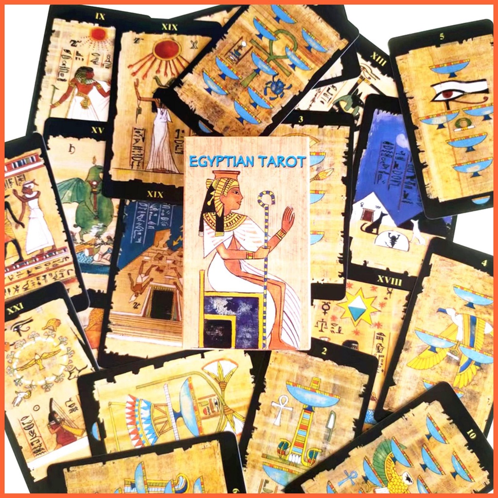 Bộ Bài Tarot Truyền Thống Ai Cập Kèm Hộp Đựng