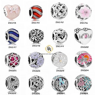 Charm bạc 925 ale để mix vòng charm pan theo sở thích, chât liệu chuẩn bạc 925, bộ sưu tập charm dn00013