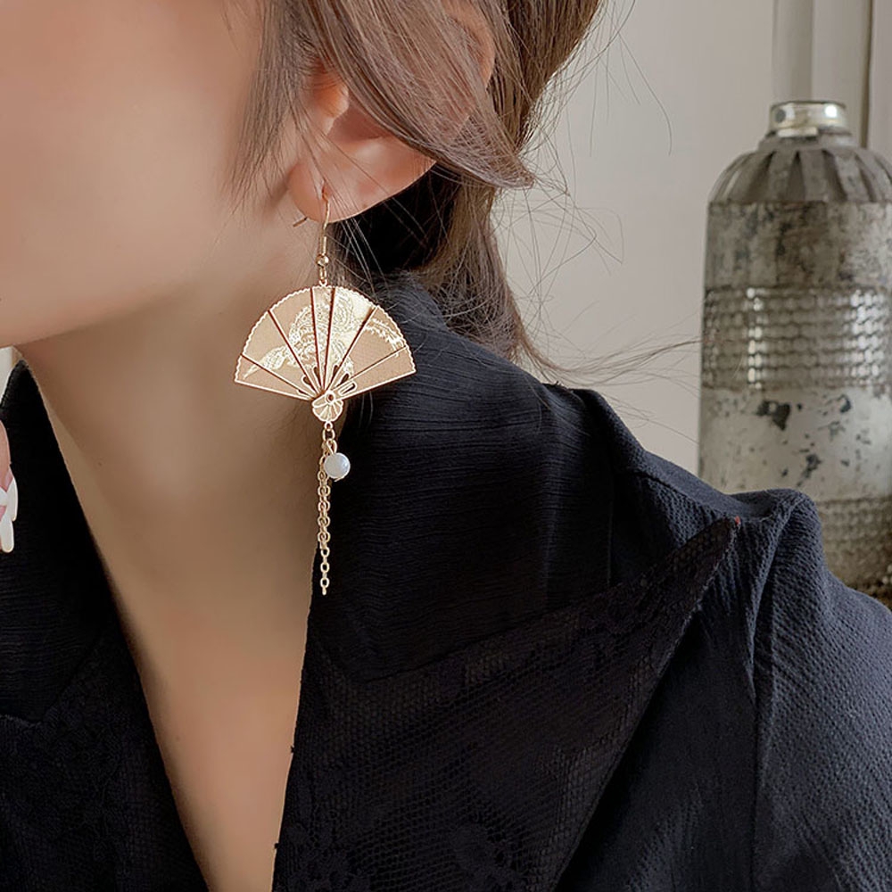 Khuyên Tai Tua Rua Phong Cách Trung Hoa Cổ Điển Dành Cho Nữ