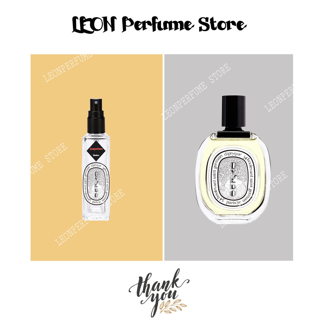 💎LEON💎 Mẫu thử nước hoa diptyque oyedo 10ml dạng xịt