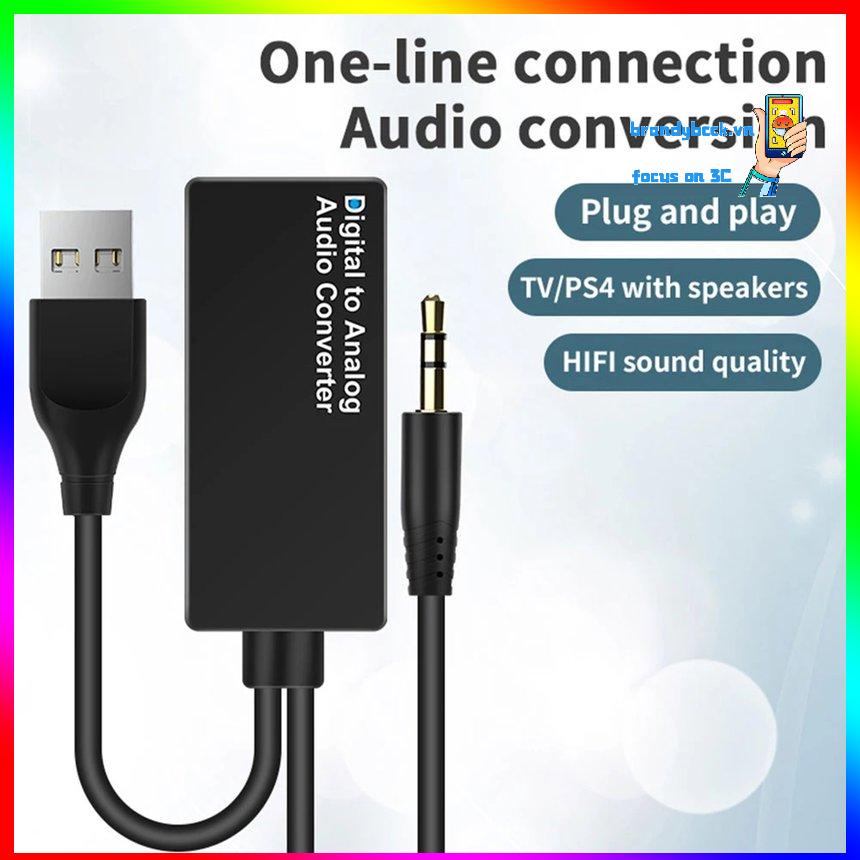 [BK]Audio Converter Coaxial Optical Fiber Converter Digital To Analog Smart Chip