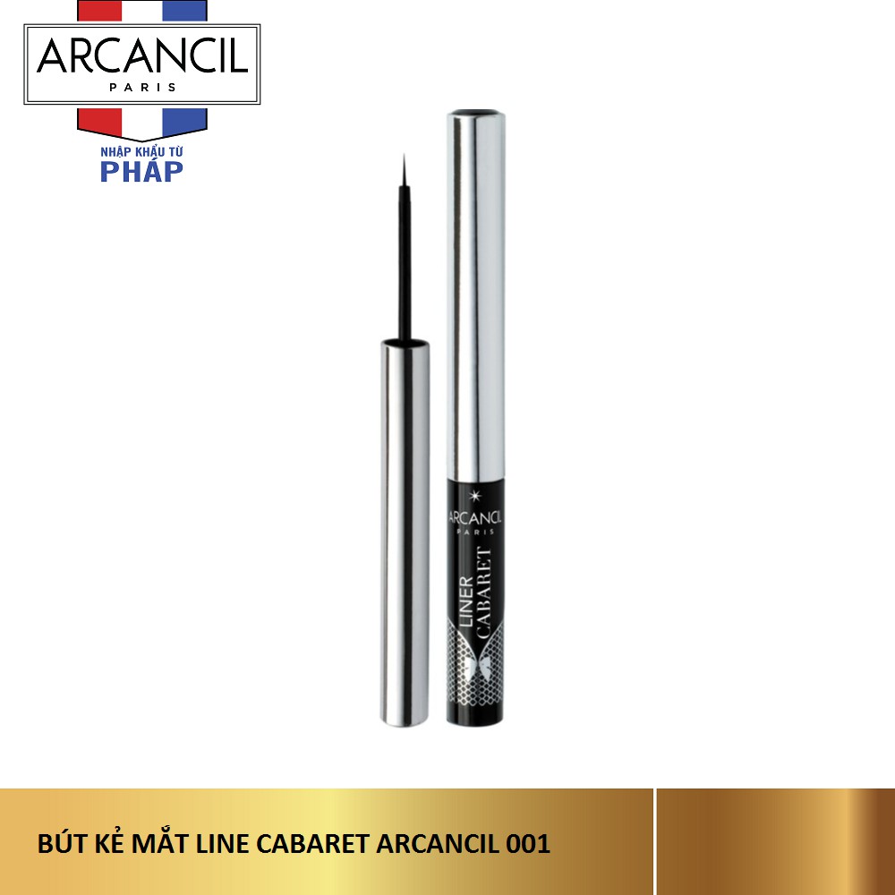 [Mã FMCGM50 - 8% đơn 250K] Bút kẻ mắt nước siêu mảnh Liner Cabaret Arcancil 001 - 1.7ml