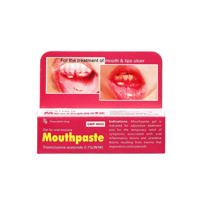 Gel Mouthpaste Bôi Niêm Mạc Miệng 5g