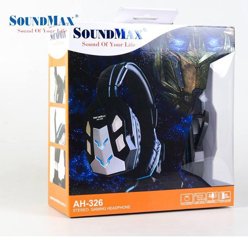 Tai Nghe Gaming Chụp Tai SoundMax AH-326 - Hàng Chính Hãng - Bảo hành 12 tháng | BigBuy360 - bigbuy360.vn