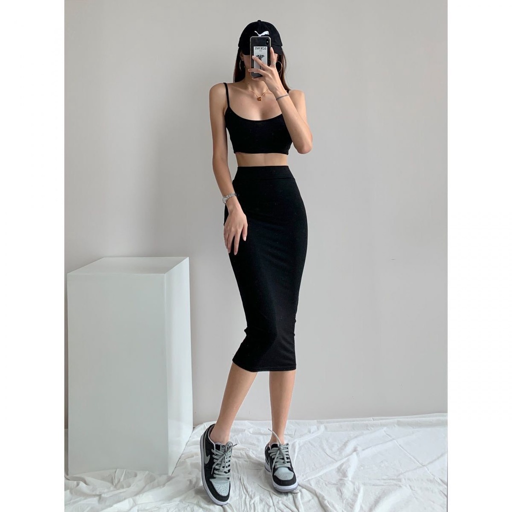 Đầm Hai Dây Dáng Ôm Phong Cách Âu Mỹ Thời Trang Mùa Hè Mới (6Month21Day) | BigBuy360 - bigbuy360.vn