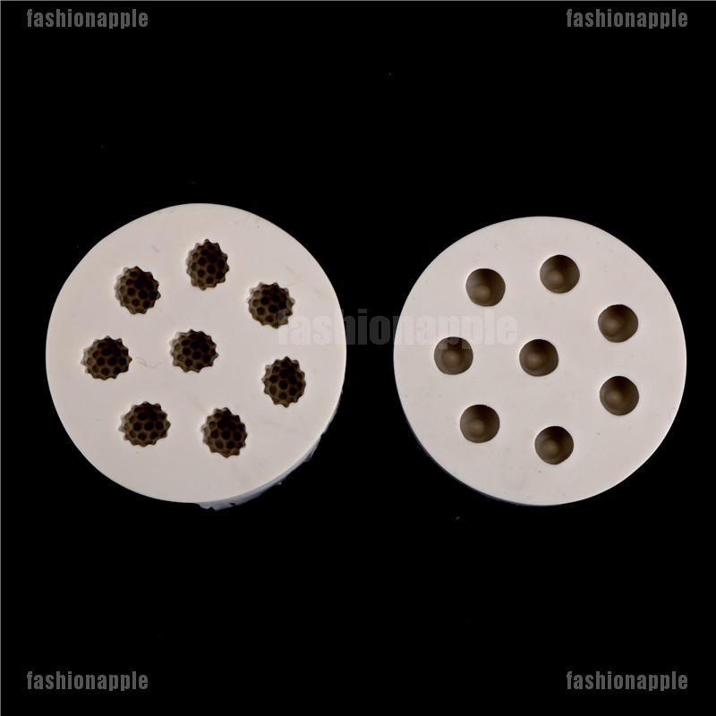 Khuôn silicone làm bánh chất lượng cao tạo hình quả mọng độc đáo tiện dụng