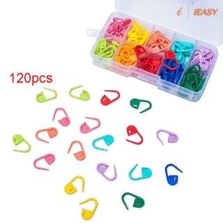 Hộp 120 kim băng nhựa màu khác nhau tiện dụng