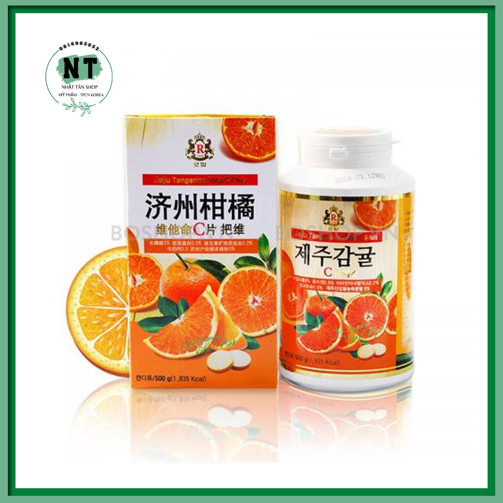 Vitamin C JEJU Hàn Quốc - bổ sung vi chất, tăng cường đề kháng