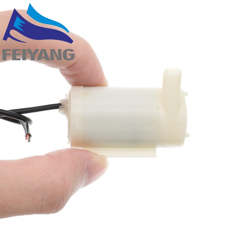 Máy bơm mini bơm chìm siêu nhỏ 3V-5V bơm mạnh và êm lưu lượng 96 lít một giờ