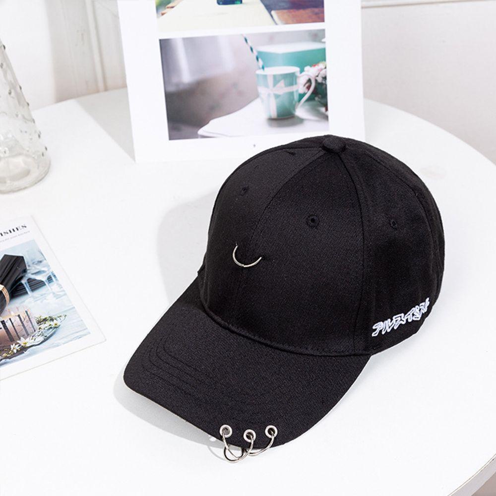 Mũ Lưỡi Trai Unisex WMES15H Phối Khoen Tròn Thời Trang