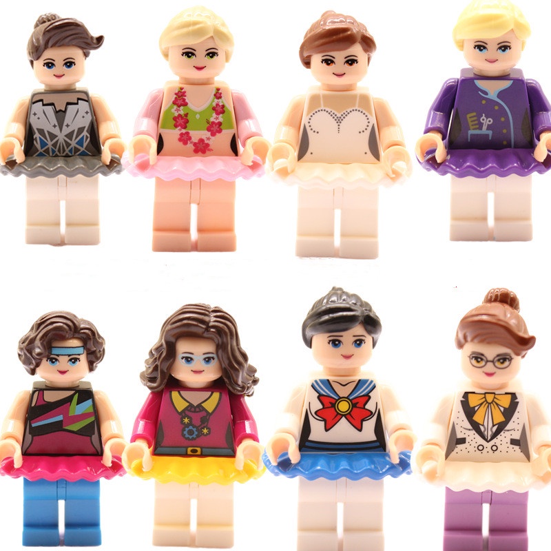 Bộ 8 Mô Hình Đồ Chơi Lắp Ráp Thành Phố Chuyên Nghiệp Tương Thích Với Lego