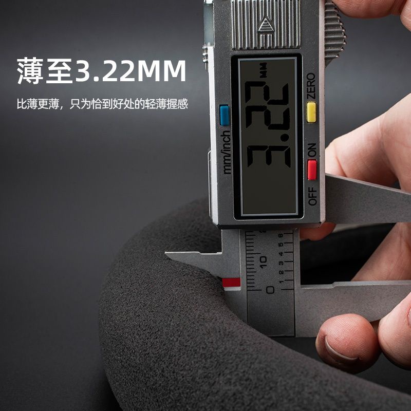 Vỏ Bọc Vô Lăng Xe Hơi Bằng Da Lộn Siêu Mỏng Chống Trượt Thấm Hút Mồ Hôi Thoáng Khí Hình Chữ D