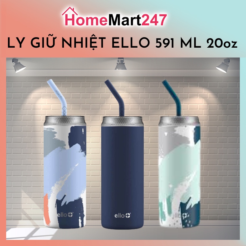 LY GIỮ NHIỆT ELLO 590 ML CHÍNH HÃNG MỸ