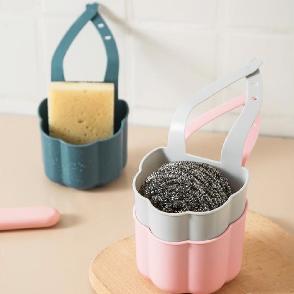 Giỏ đựng mút rửa chén/ đồ dùng đa năng tiện dụng cho bồn rửa nhà bếp