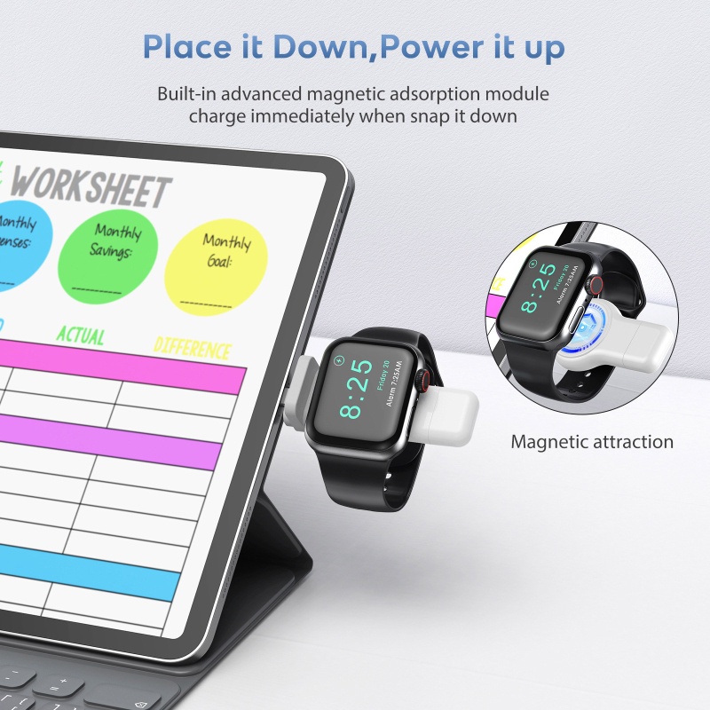Giá Đỡ Sạc USB Chuyên Dụng Cho Iwatch 2 / 3 / 4 / 5 / 6 / 7