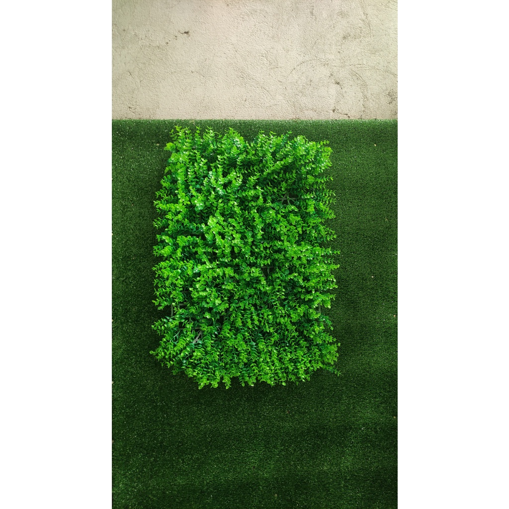 Thảm cỏ tai chuột, cỏ giả trang trí, hoa giả trang trí tiền cảnh, hoa trang trí tết kích thước 40x60cm