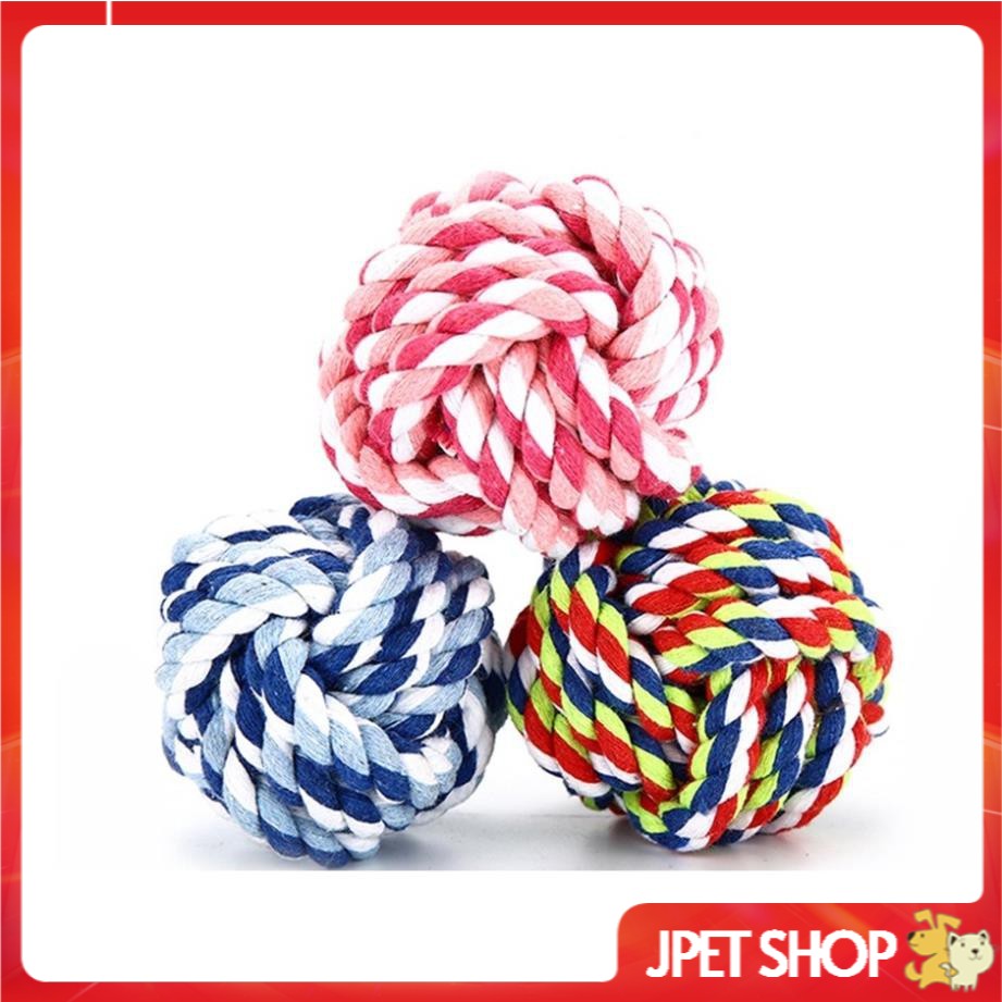 Bóng thừng đồ chơi cho chó mèo đường kính 7cm - Jpet shop