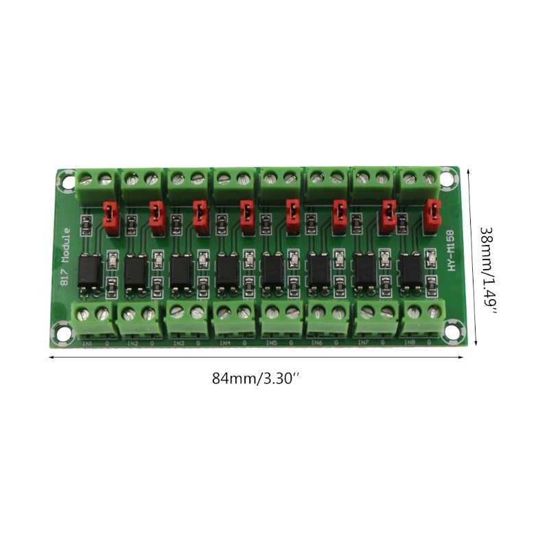 Bảng Mạch Cách Ly Quang 8 Kênh kiss 3.6-30V PC817