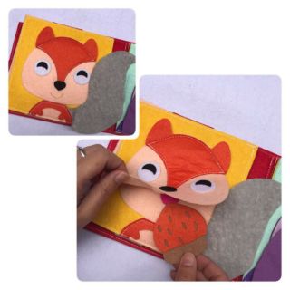 Sách vải ú òa - peek a boo