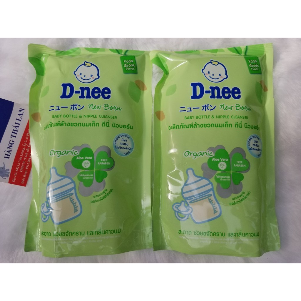 Nước rửa bình sữa Dnee bịch 600ml