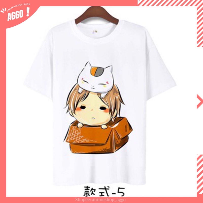 Áo Thun Nyanko-sensei - anime Natsume Yuujinchou