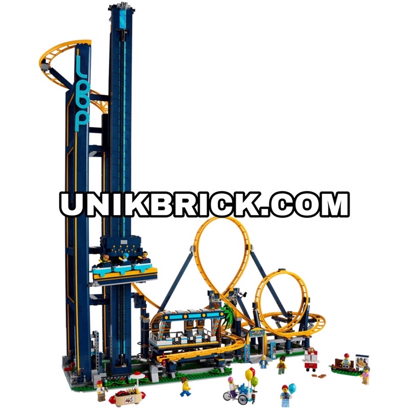 Lego UNIK BRICK LEGO Creator 10303 Loop Coaster Tàu lượn vòng cuộn siêu tốc chính hãng .