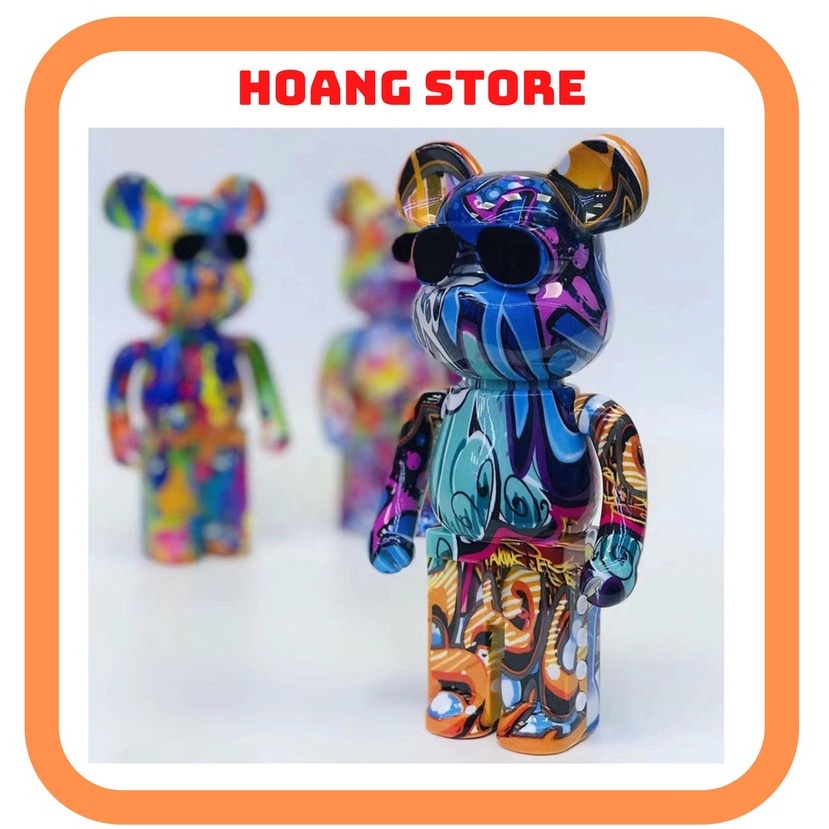 Loa Bluetooth B5+ Hình Gấu Bearbrick Kaws 2022, Âm Thanh Sống Động, Nghe Nhạc Cực Hay