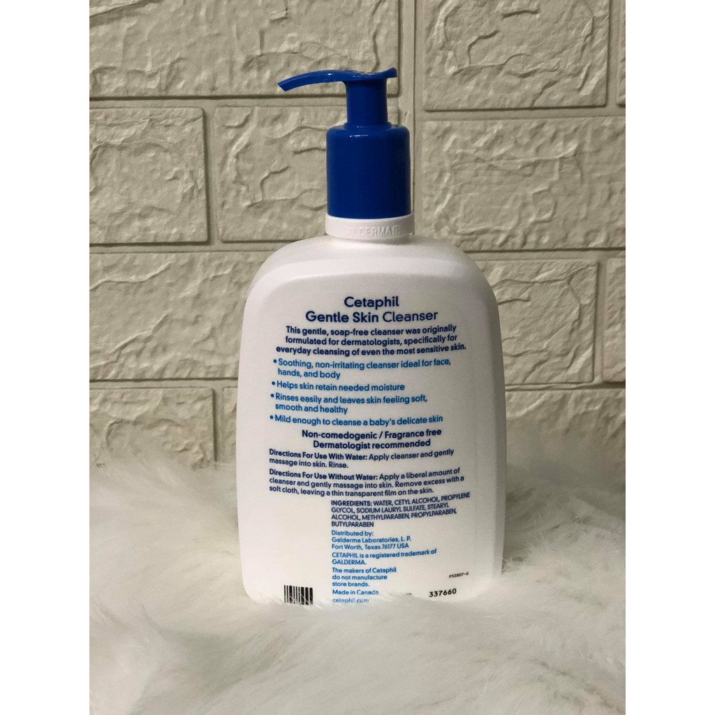 Sữa rửa mặt Cetaphil Gentle Skin Cleaner 591ml Canada | BigBuy360 - bigbuy360.vn