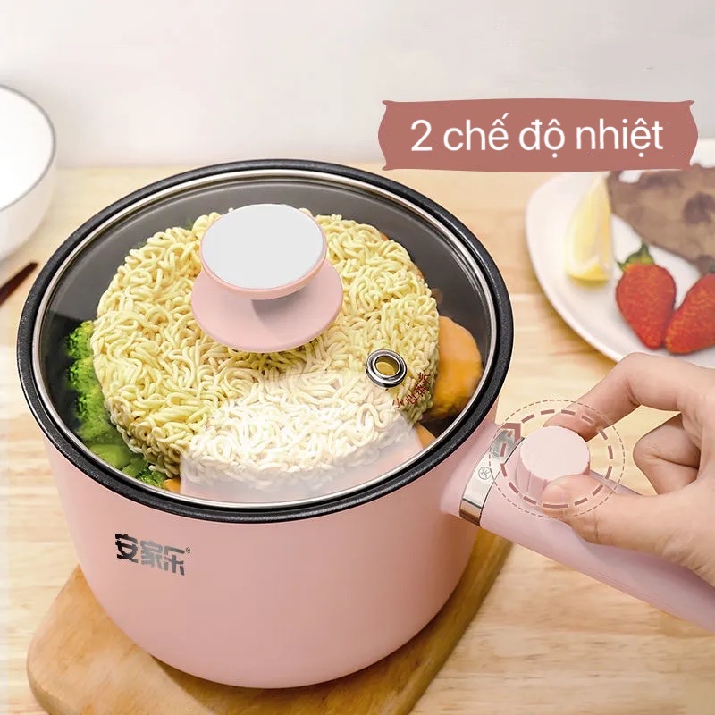 Nồi Lẩu Điện Mini Đa Năng Mới Nhất Có Thể Lẩu, Nướng, Chiên, Xào Thiết Kế Sang Trọng