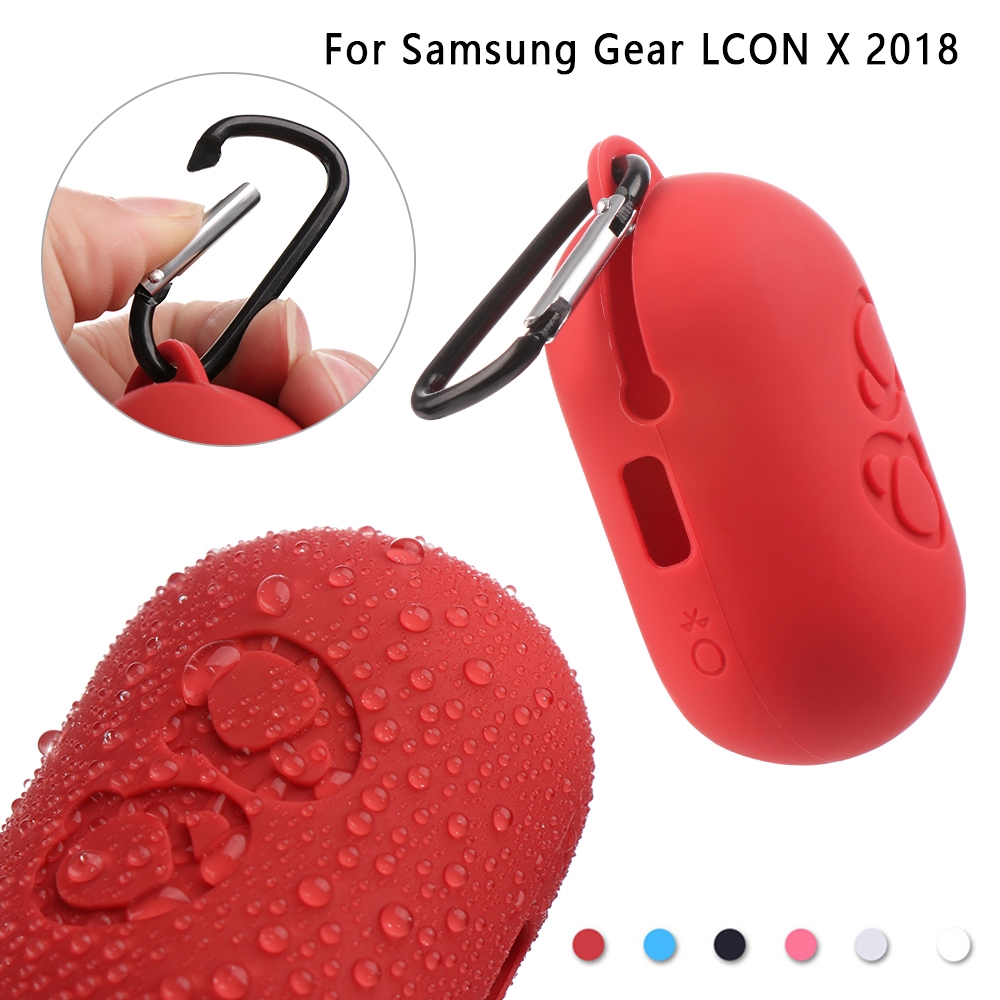 Vỏ Bảo Vệ Hộp Sạc Tai Nghe Samsung Gear Iconx 2018 Bằng Silicon Chống Sốc