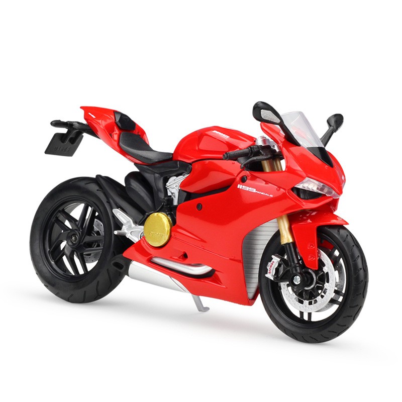 MÔ HÌNH XE MOTO Siêu xe Ducati 1199 Panigale - MAISTO tỷ lệ 1:12