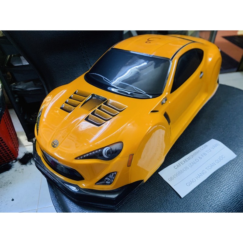 body shell car huyndai genesis cho xe điều khiển tỉ lệ 1/10