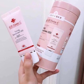 Set kem chống nắng Cell Fusion C Toning Sunscreen 100