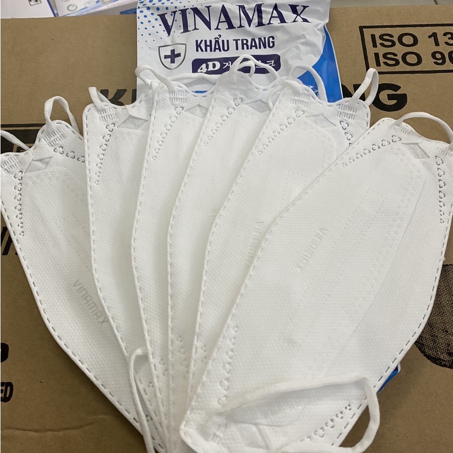 COMBO 2 Túi khẩu trang KF94 VINAMAX 4D Hàn Quốc(Túi 10 cái)