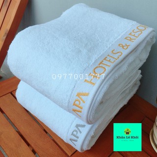 Mua Khăn tắm khách sạn xuất Nhật logo APA siêu đẹp - 70x150cm - Phong Phú