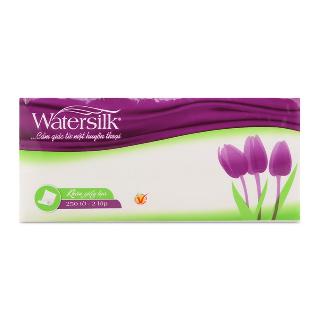 Rút tuylip Watersilk 250 tờ