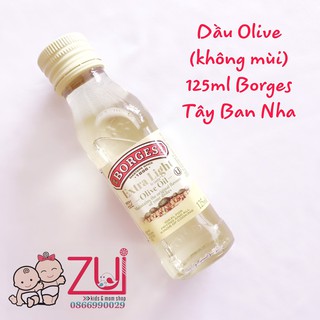 Dầu Olive (không mùi) 125ml Borges Tây Ban Nha