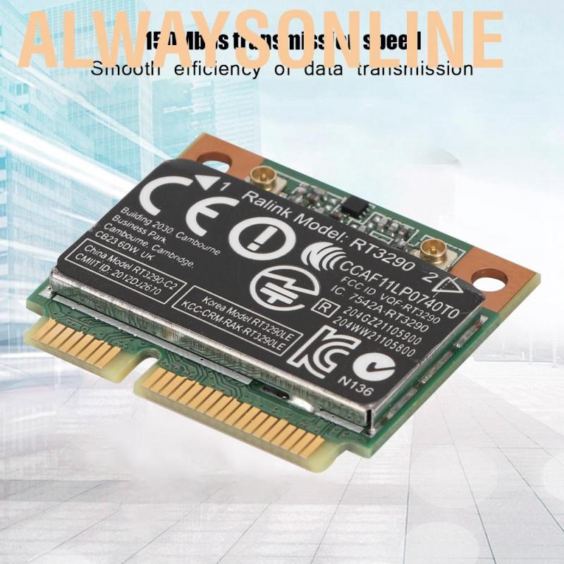 Thẻ Mạng Wifi Không Dây Alwaysonline Rt3290 150mbps Cho Máy Tính | BigBuy360 - bigbuy360.vn