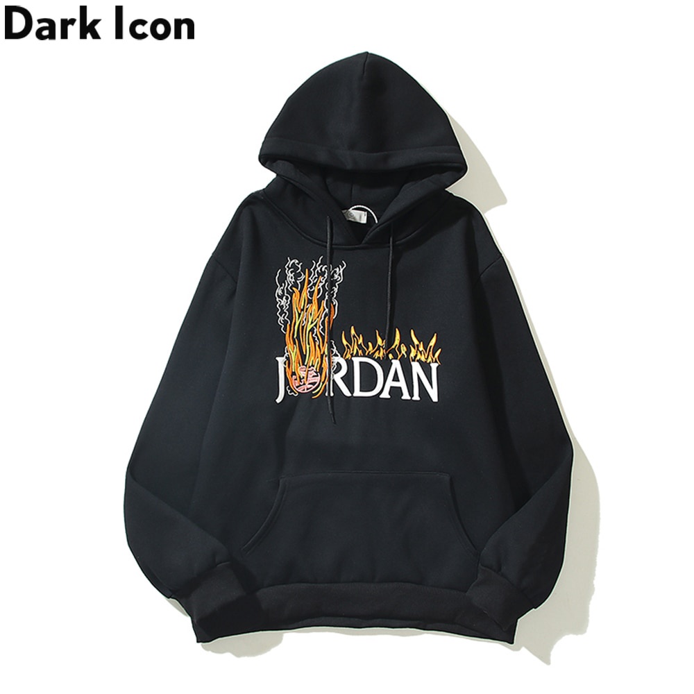 Áo hoodie in chữ phong cách đường phố cá tính cho nam