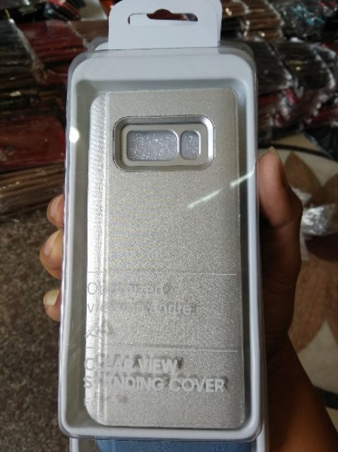 Ốp da chống lưng galaxy s8/s8+ chính hãng