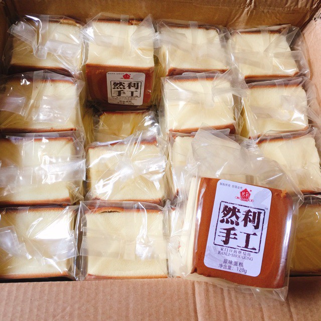[ HÀNG CÓ SẴN ] 1 Cái Bánh Bông Lan Mông To 120g Đài Loan| DATE MỚI| Bánh Shougong Lớn - DING DING FOOD