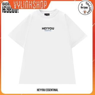 Áo phông nữ VYLINHSHOP  Áo thun HEYYOU ESSENTIAL COLLECTION 2 màu đen trắng